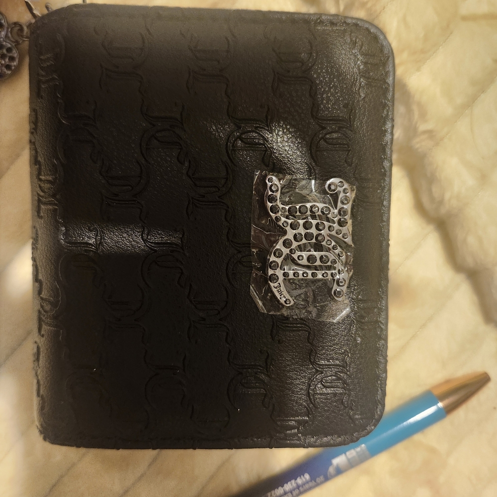 Juicy Couture Cream and Black Wallet